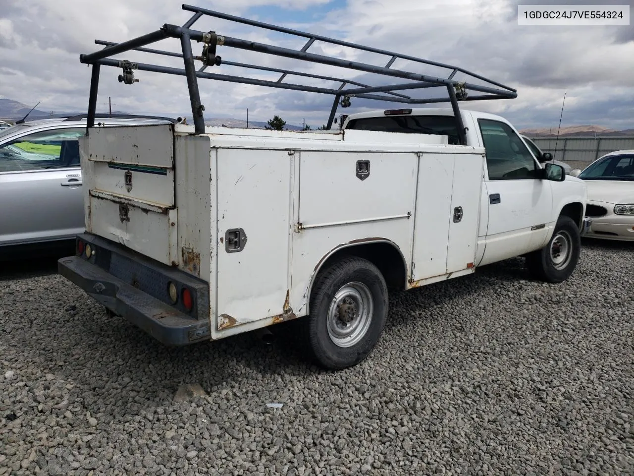 1997 GMC Sierra C2500 VIN: 1GDGC24J7VE554324 Lot: 72078204