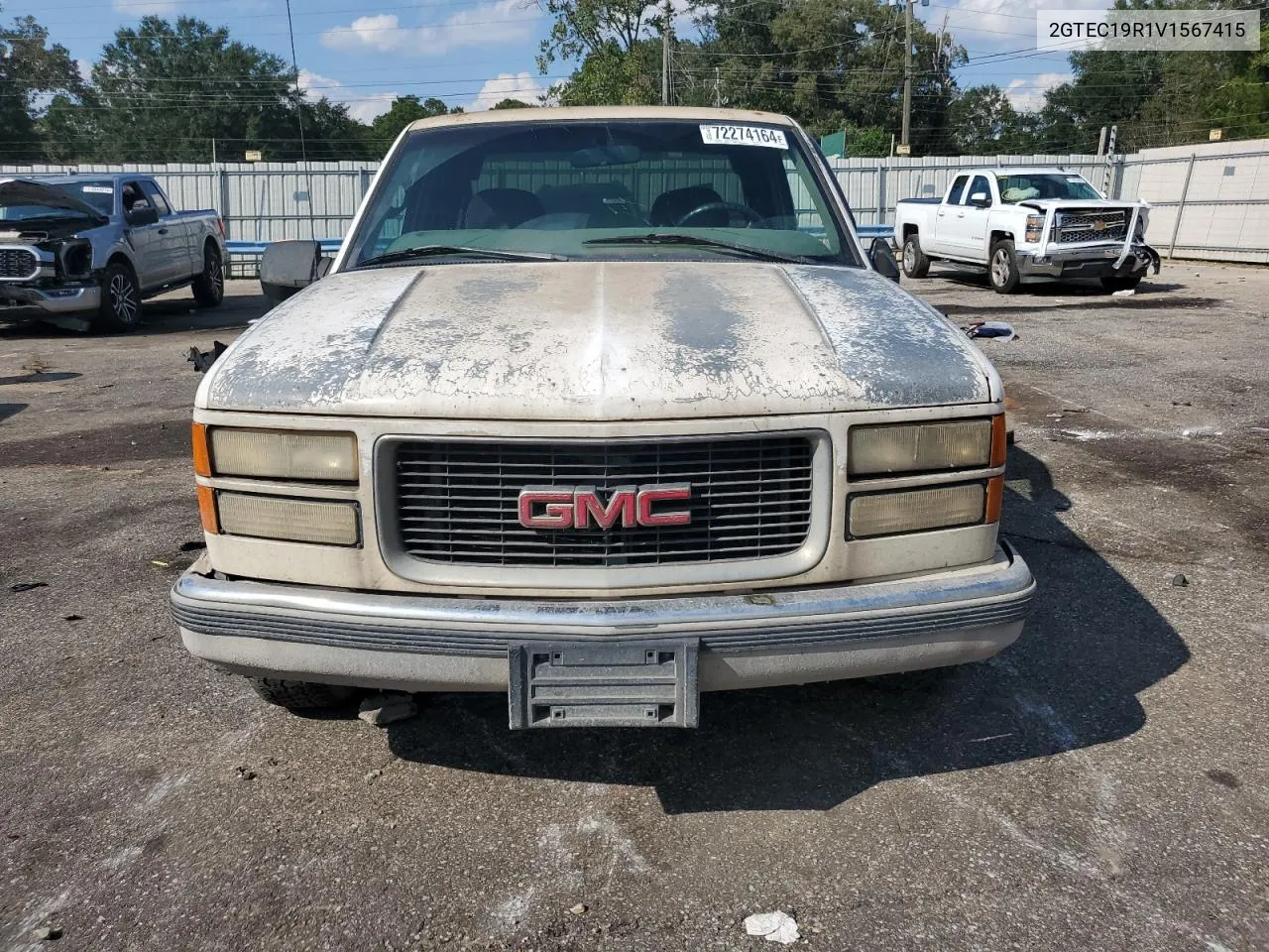 1997 GMC Sierra C1500 VIN: 2GTEC19R1V1567415 Lot: 72274164