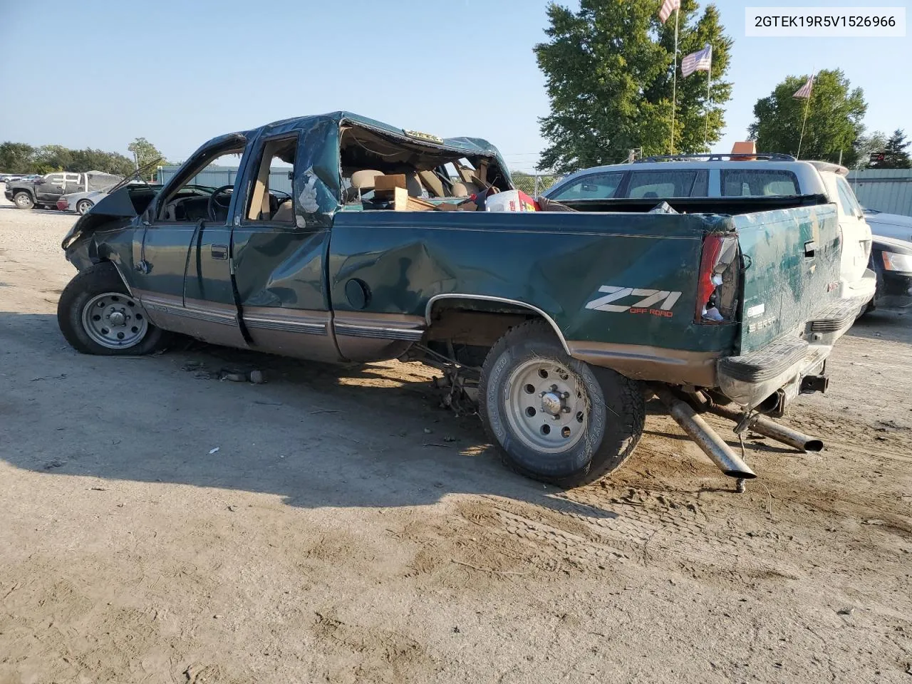 1997 GMC Sierra K1500 VIN: 2GTEK19R5V1526966 Lot: 75416944