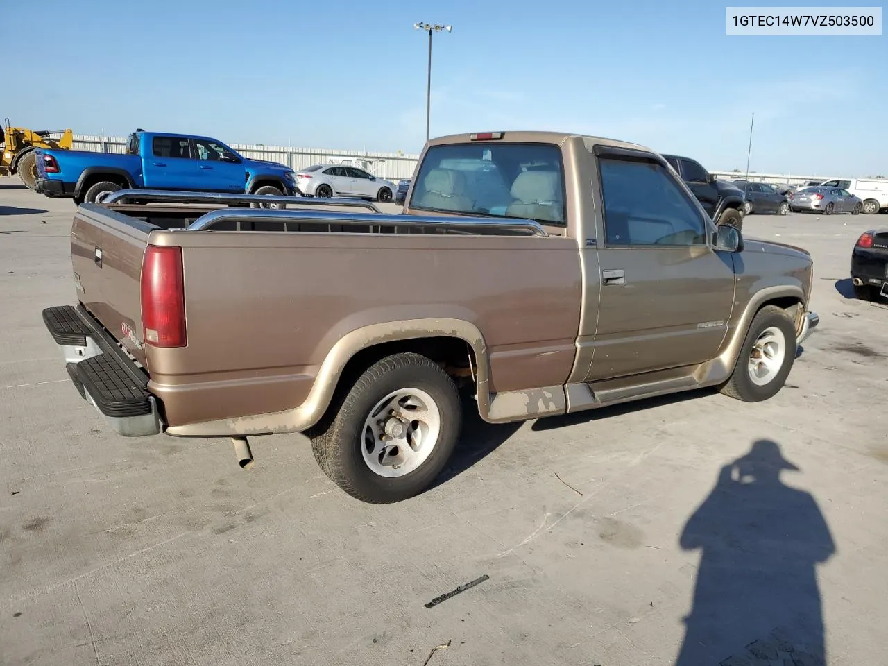 1997 GMC Sierra C1500 VIN: 1GTEC14W7VZ503500 Lot: 77563774