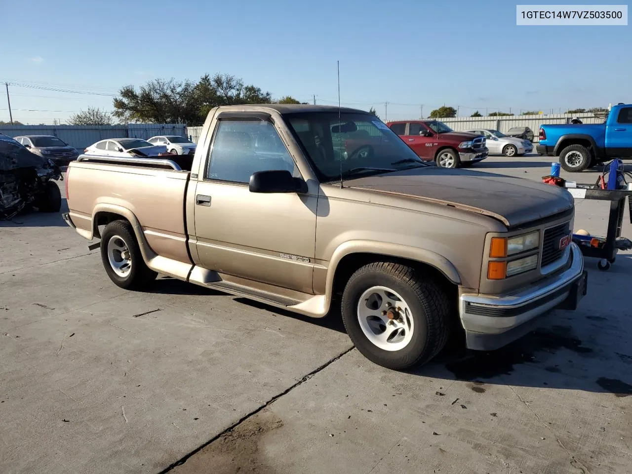 1997 GMC Sierra C1500 VIN: 1GTEC14W7VZ503500 Lot: 77563774