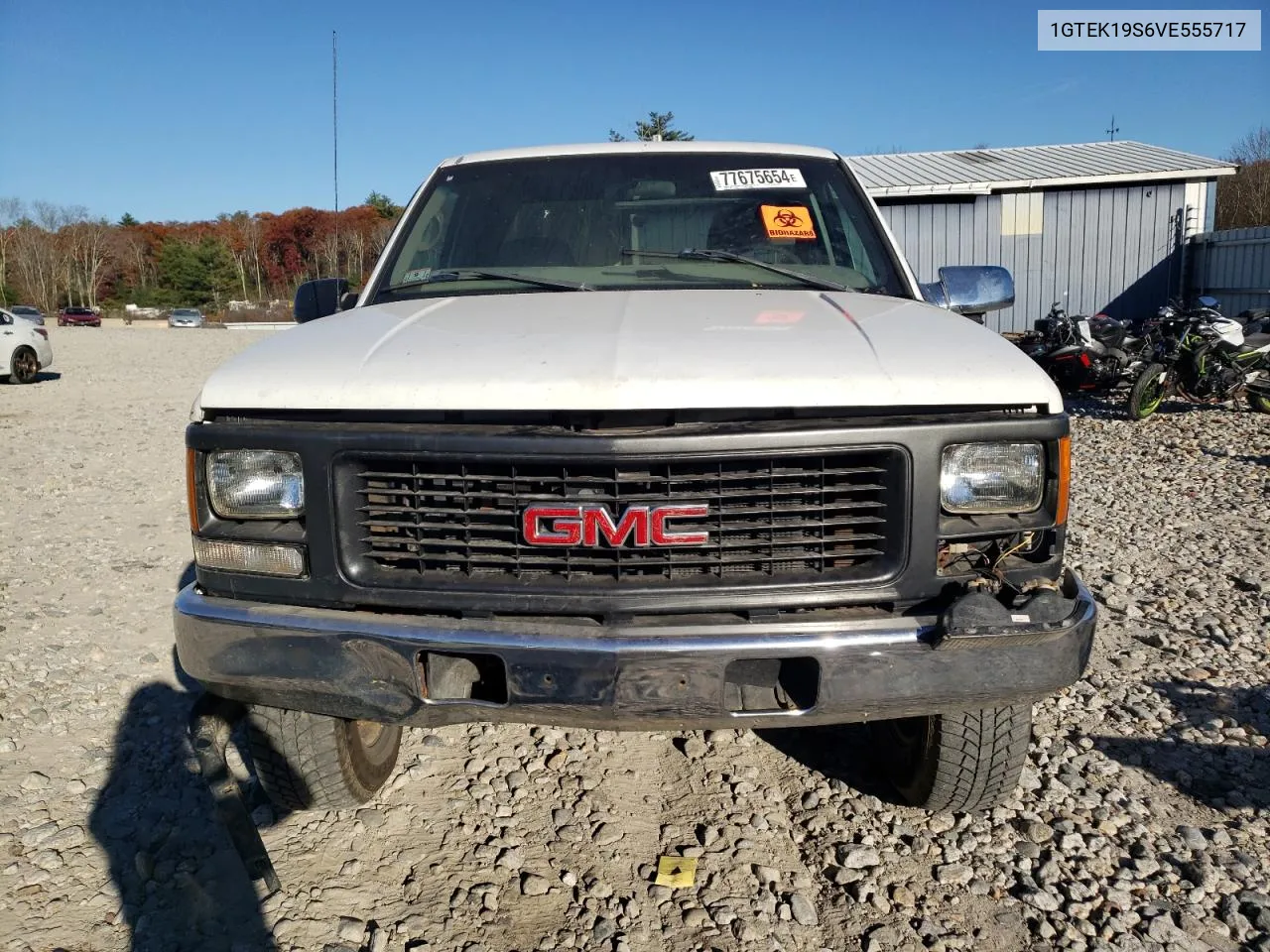 1997 GMC Sierra K1500 VIN: 1GTEK19S6VE555717 Lot: 77675654