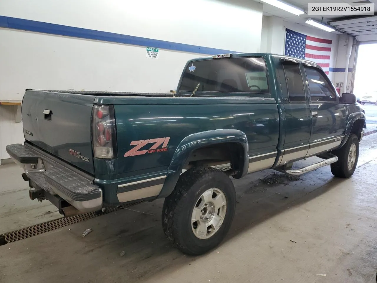 1997 GMC Sierra K1500 VIN: 2GTEK19R2V1554918 Lot: 78521104