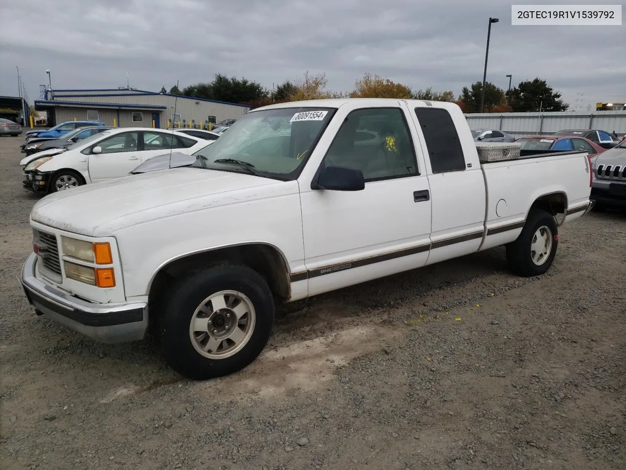 1997 GMC Sierra C1500 VIN: 2GTEC19R1V1539792 Lot: 80091554