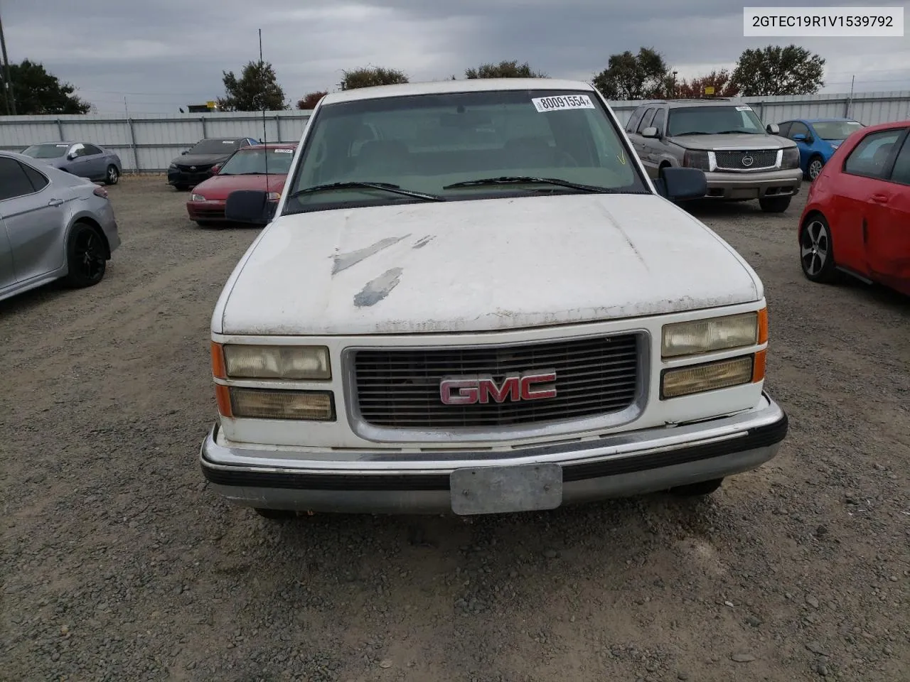 1997 GMC Sierra C1500 VIN: 2GTEC19R1V1539792 Lot: 80091554