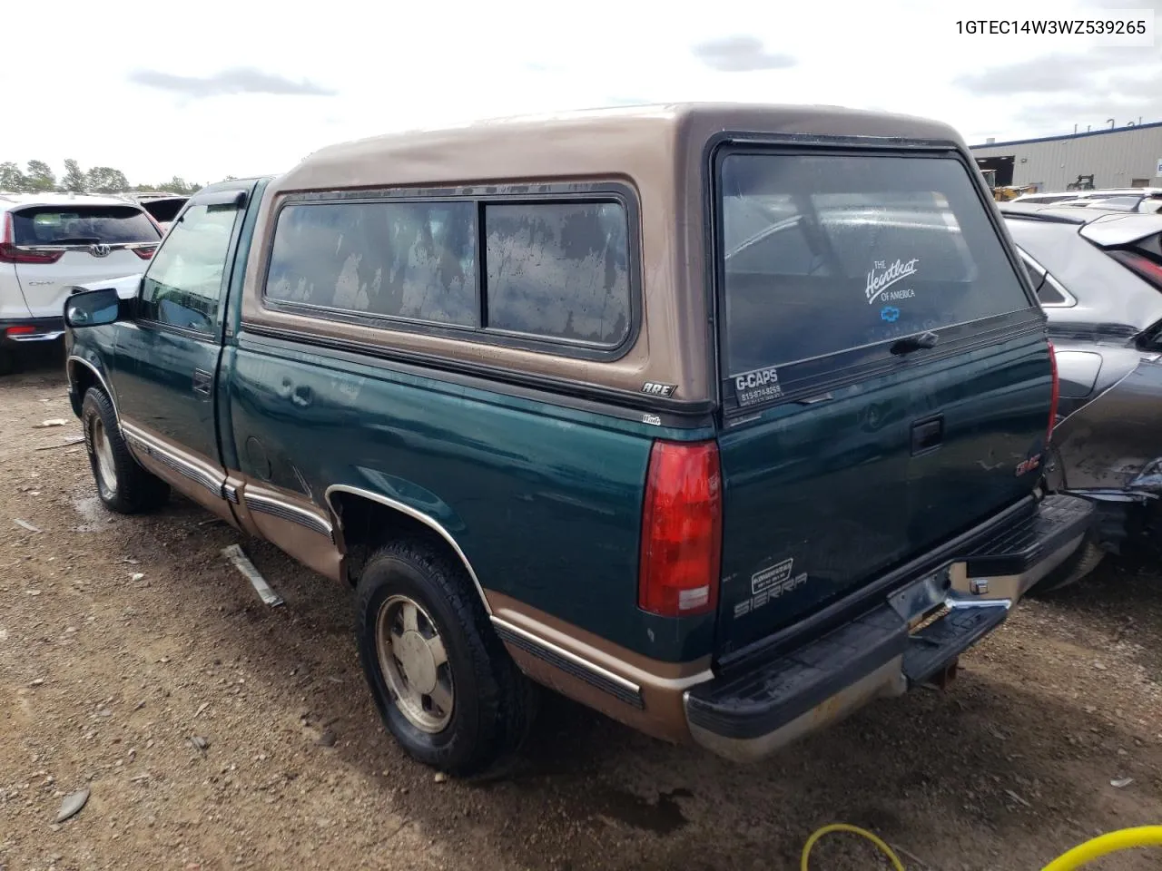 1998 GMC Sierra C1500 VIN: 1GTEC14W3WZ539265 Lot: 59153914