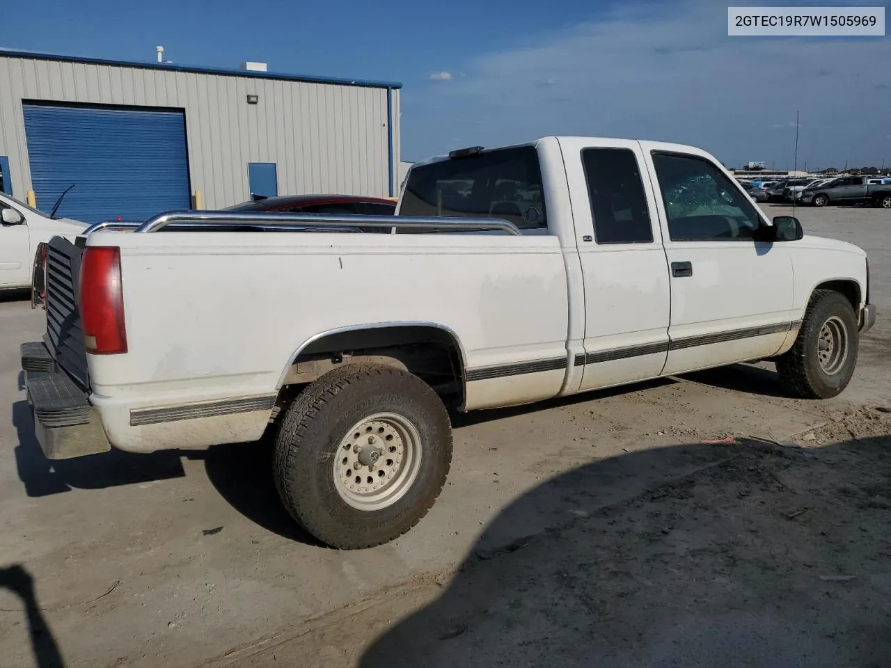 1998 GMC Sierra C1500 VIN: 2GTEC19R7W1505969 Lot: 67156634