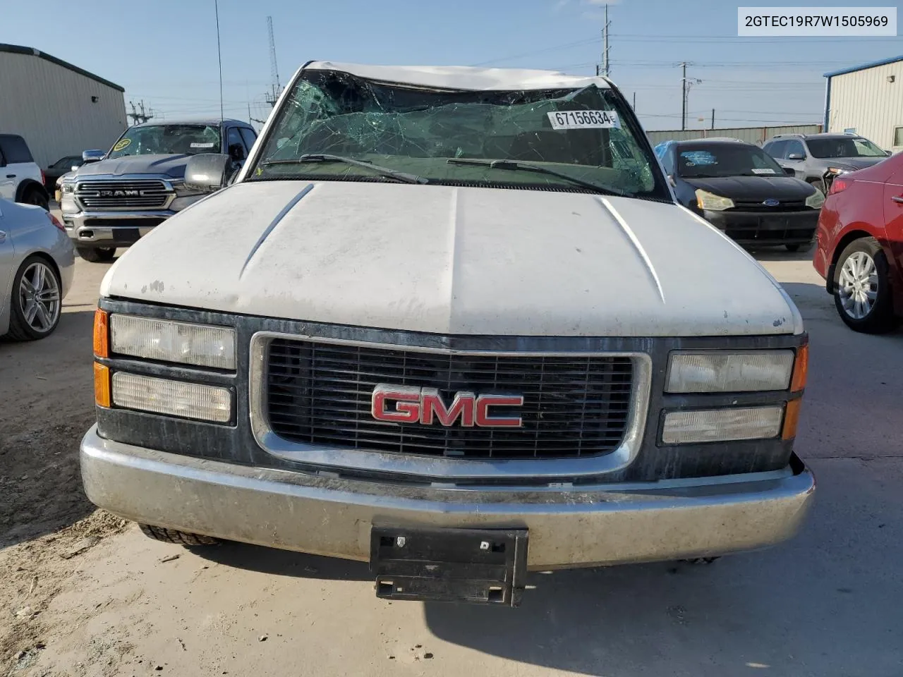 1998 GMC Sierra C1500 VIN: 2GTEC19R7W1505969 Lot: 67156634