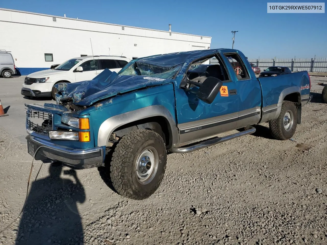 1998 GMC Sierra K2500 VIN: 1GTGK29RXWE507912 Lot: 67655674