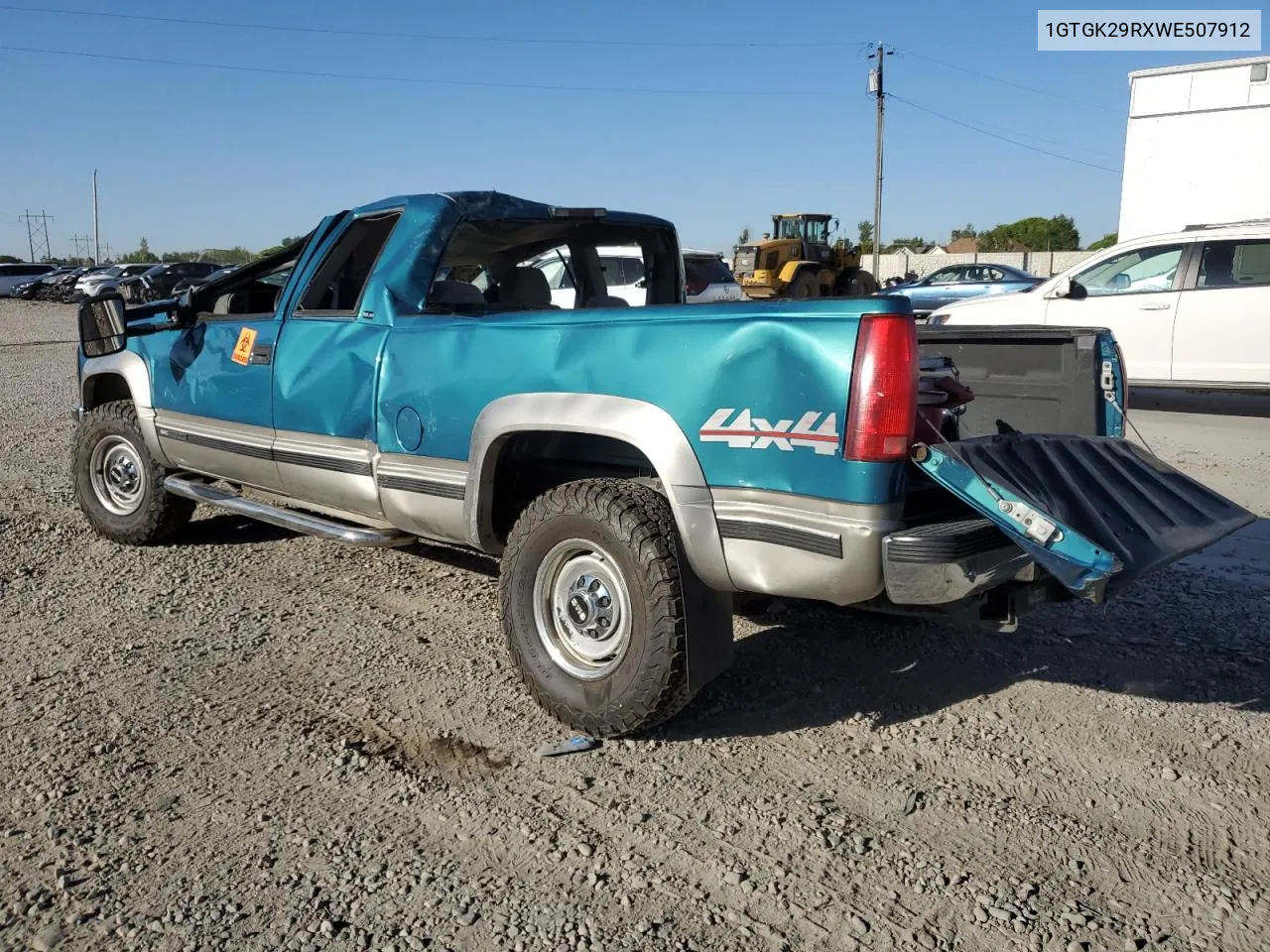 1998 GMC Sierra K2500 VIN: 1GTGK29RXWE507912 Lot: 67655674