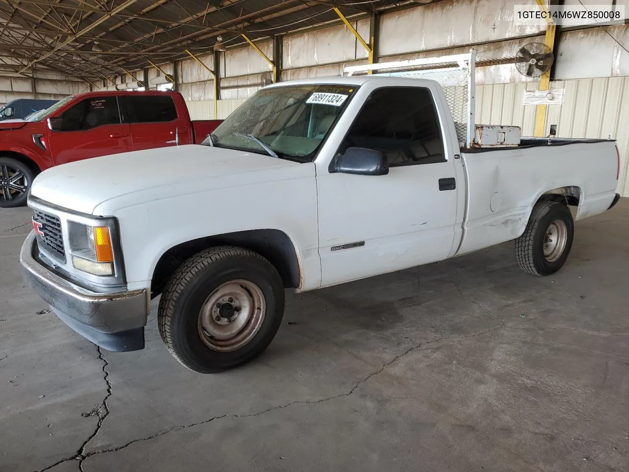 1998 GMC Sierra C1500 VIN: 1GTEC14M6WZ850008 Lot: 68911324