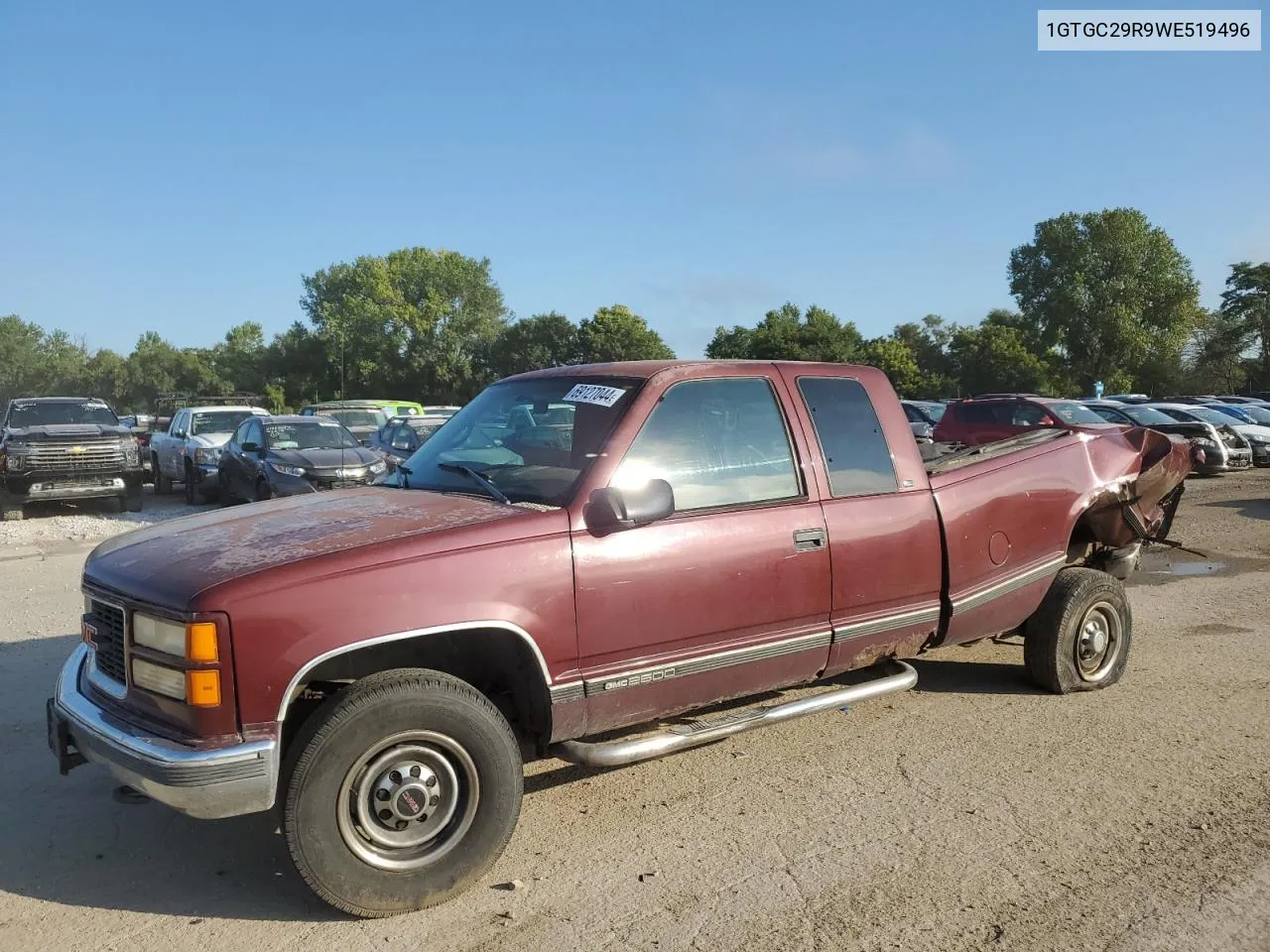 1998 GMC Sierra C2500 VIN: 1GTGC29R9WE519496 Lot: 69127044