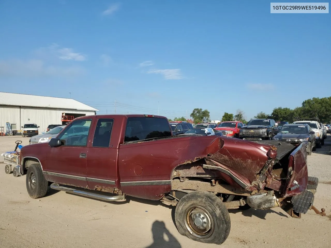 1998 GMC Sierra C2500 VIN: 1GTGC29R9WE519496 Lot: 69127044