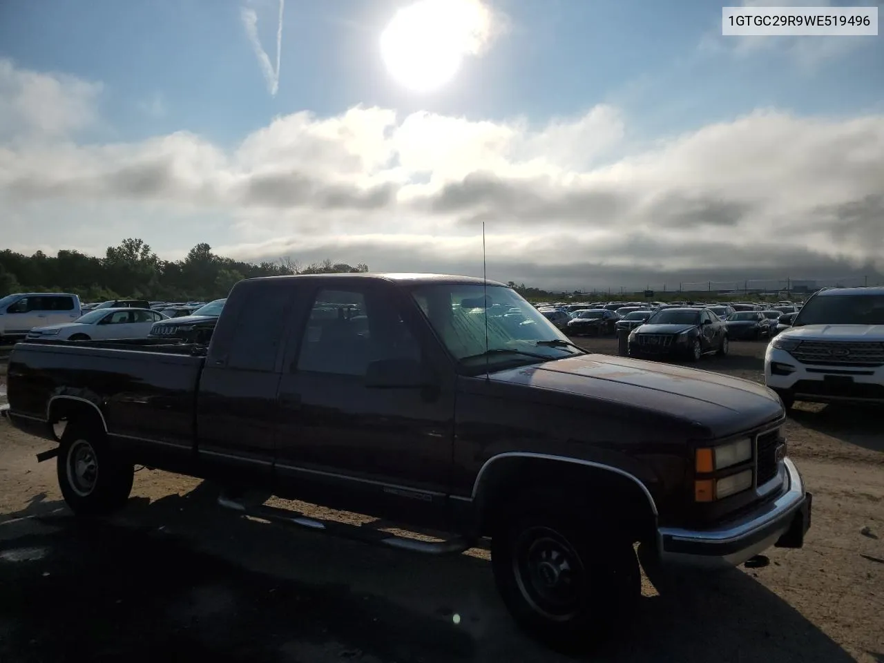 1998 GMC Sierra C2500 VIN: 1GTGC29R9WE519496 Lot: 69127044