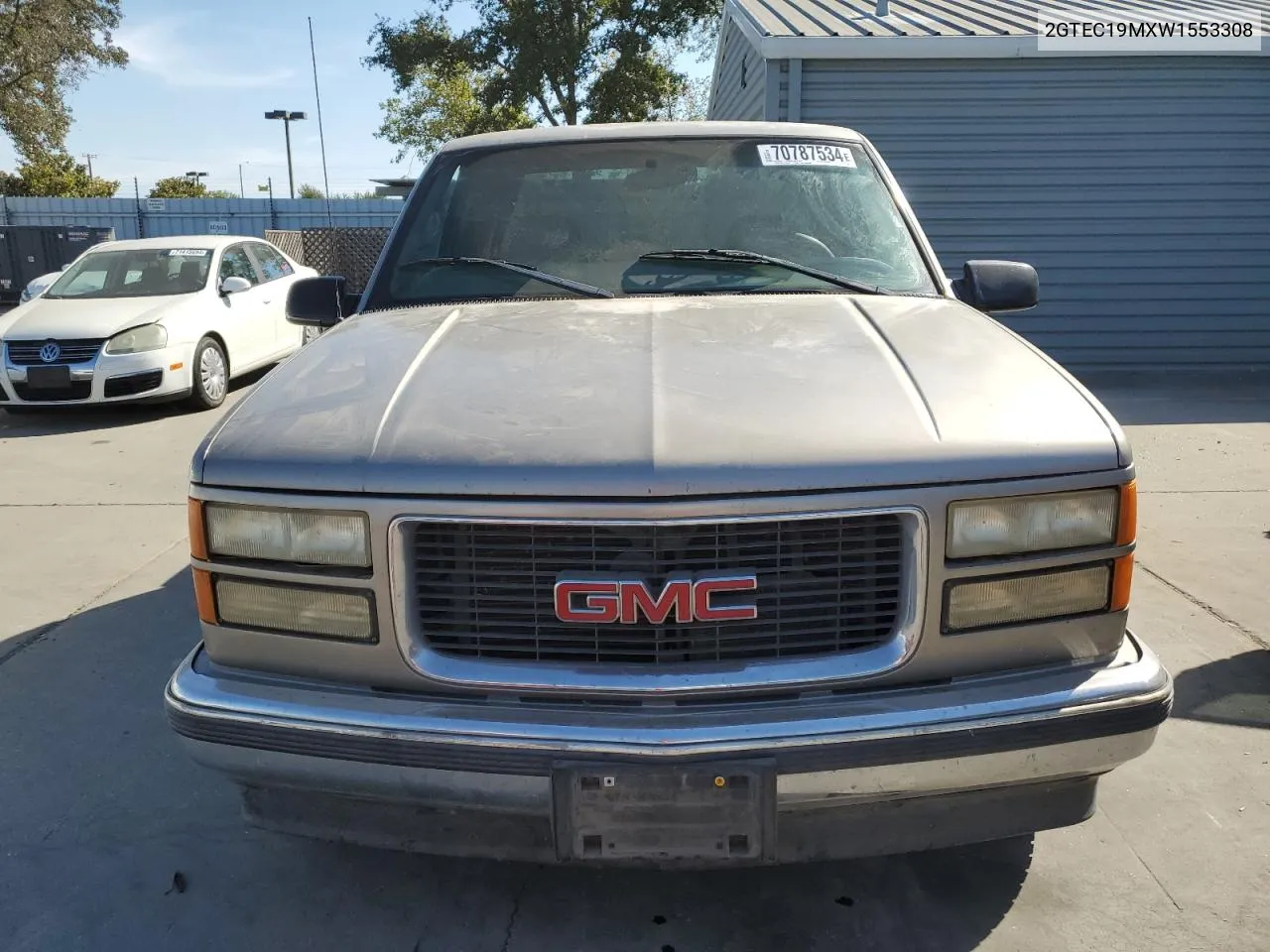 1998 GMC Sierra C1500 VIN: 2GTEC19MXW1553308 Lot: 70787534