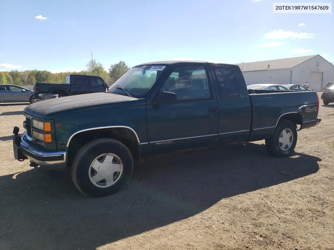 1998 GMC Sierra K1500 VIN: 2GTEK19R7W1547609 Lot: 75332694