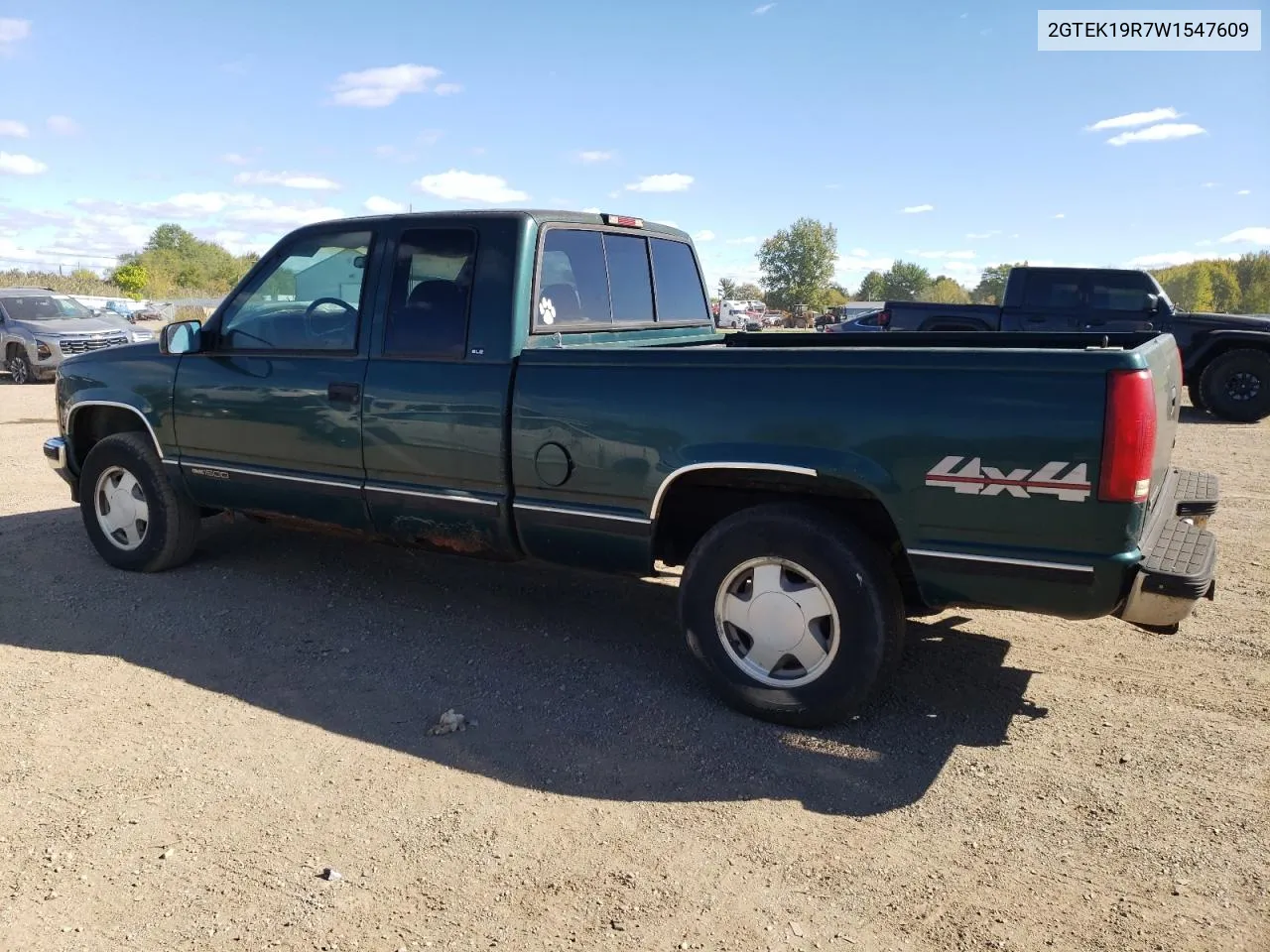 1998 GMC Sierra K1500 VIN: 2GTEK19R7W1547609 Lot: 75332694