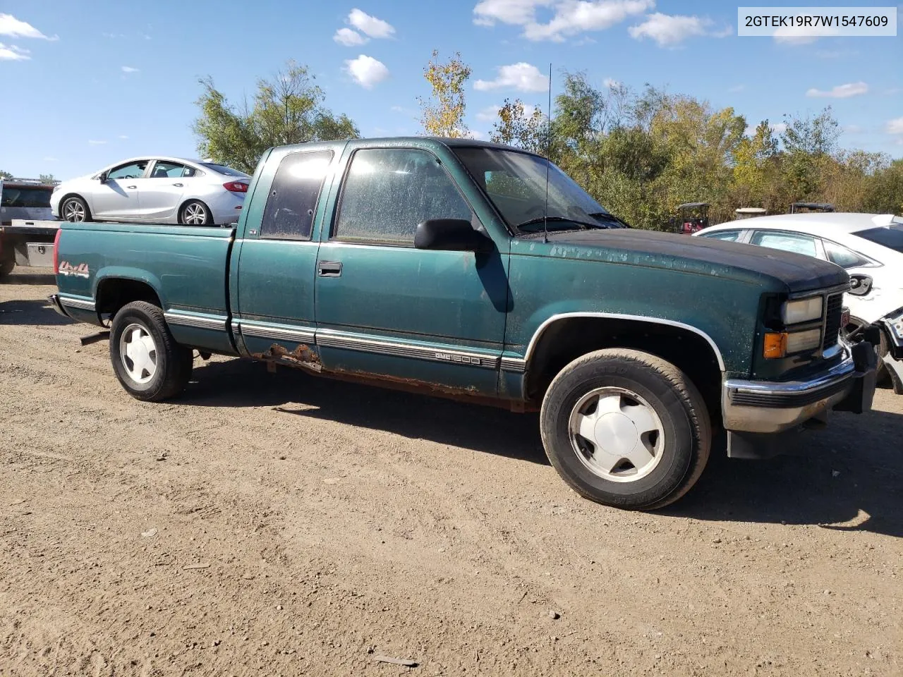 1998 GMC Sierra K1500 VIN: 2GTEK19R7W1547609 Lot: 75332694