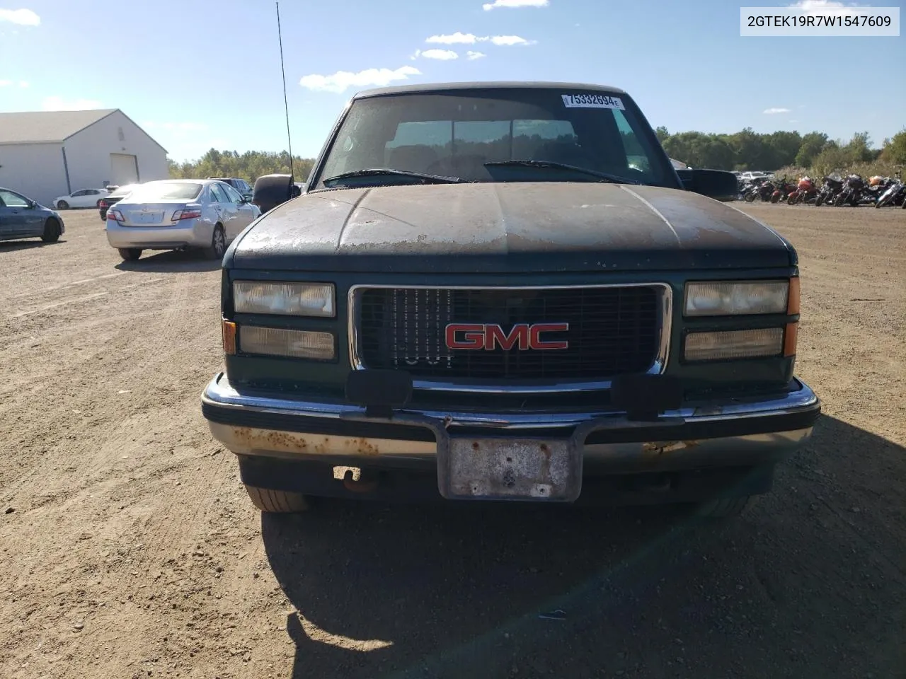 1998 GMC Sierra K1500 VIN: 2GTEK19R7W1547609 Lot: 75332694