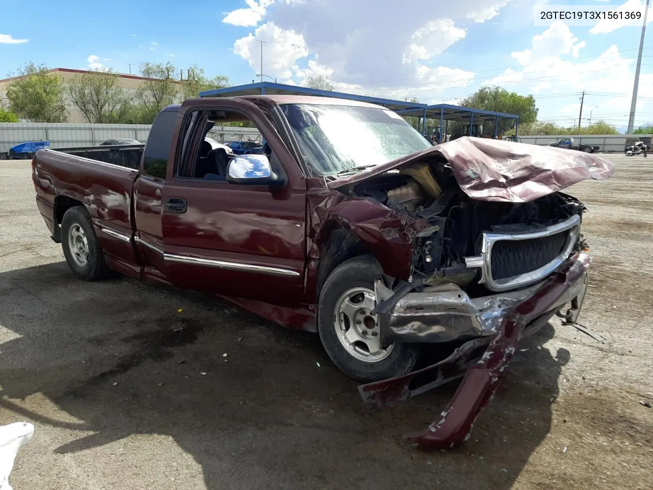 1999 GMC New Sierra C1500 VIN: 2GTEC19T3X1561369 Lot: 60777094