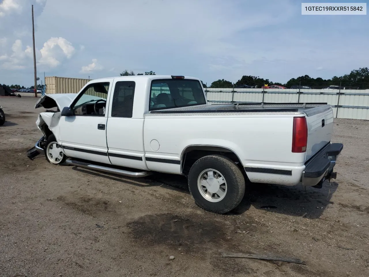 1999 GMC Sierra C1500 VIN: 1GTEC19RXXR515842 Lot: 65352664