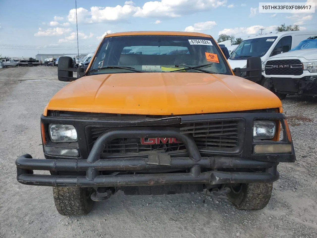 1999 GMC Sierra K3500 VIN: 1GTHK33F0XF086917 Lot: 67041024