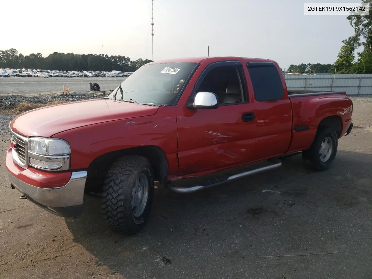 1999 GMC New Sierra K1500 VIN: 2GTEK19T9X1562142 Lot: 70507694