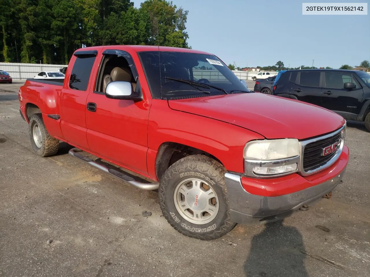 1999 GMC New Sierra K1500 VIN: 2GTEK19T9X1562142 Lot: 70507694