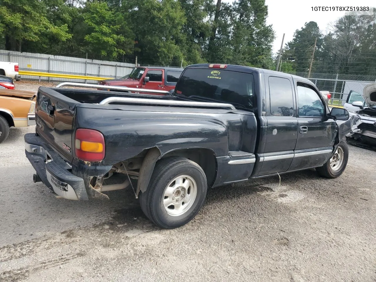 1999 GMC New Sierra C1500 VIN: 1GTEC19T8XZ519383 Lot: 71517434