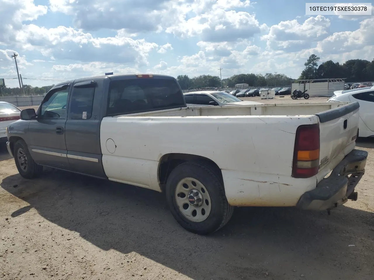 1999 GMC New Sierra C1500 VIN: 1GTEC19T5XE530378 Lot: 72692654