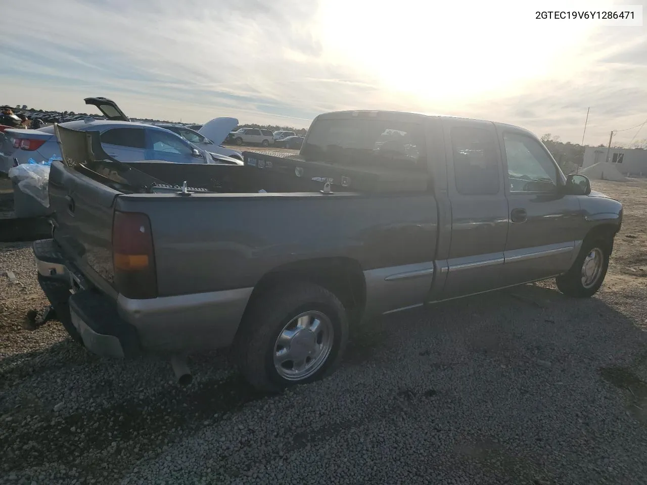 2000 GMC New Sierra C1500 VIN: 2GTEC19V6Y1286471 Lot: 37677754