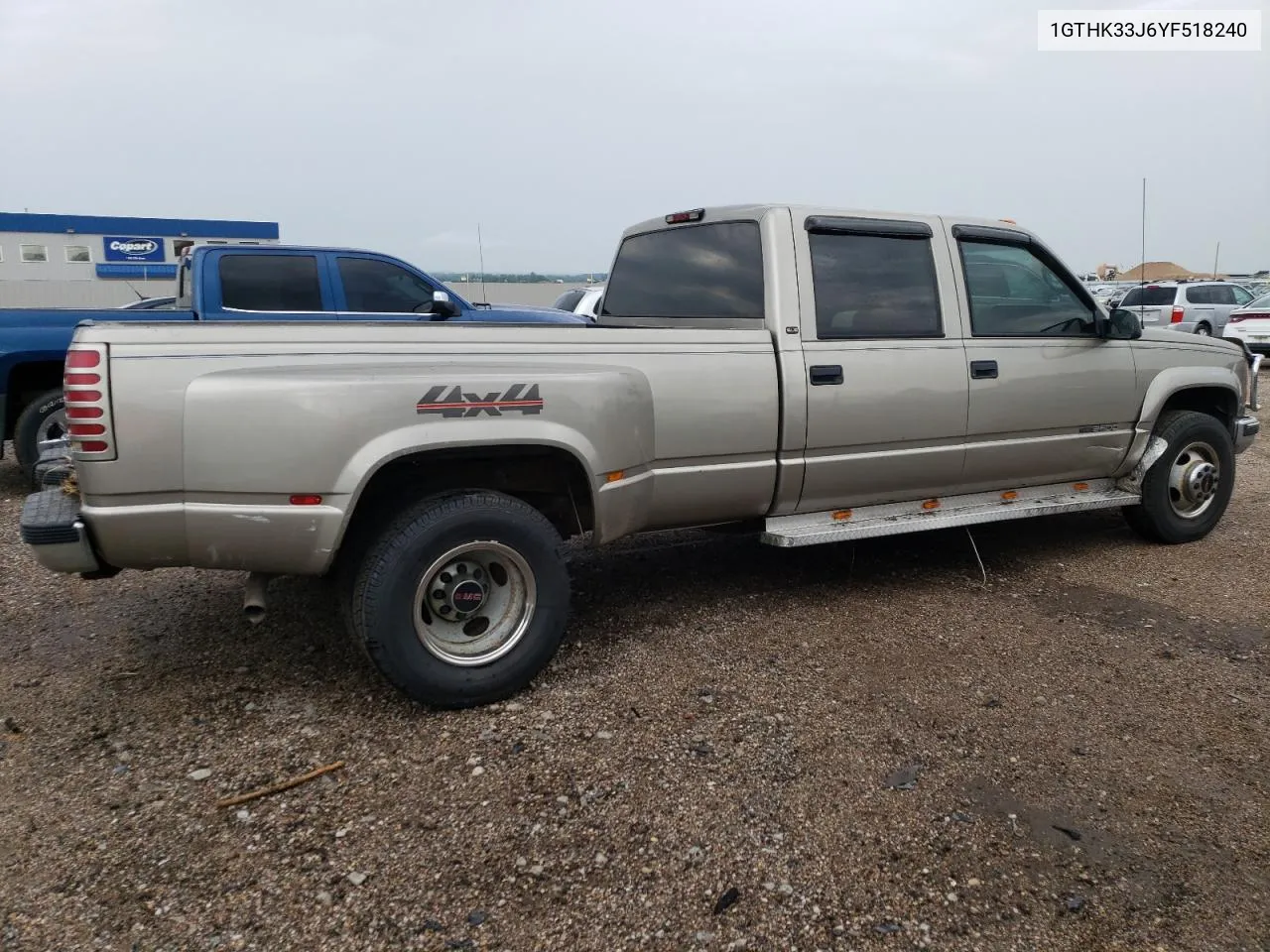 2000 GMC Sierra K3500 VIN: 1GTHK33J6YF518240 Lot: 61058744