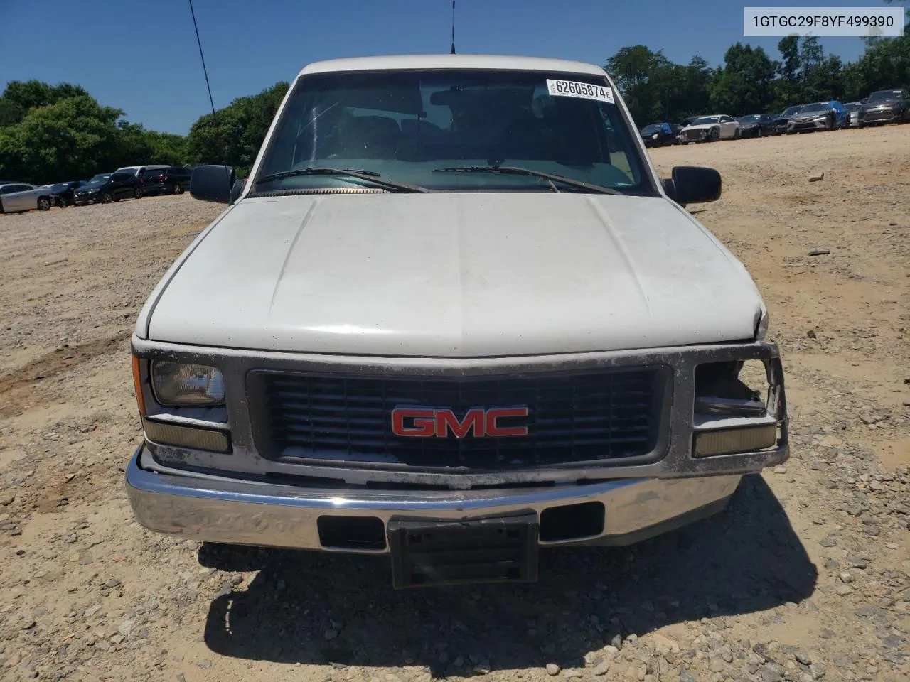 2000 GMC Sierra C2500 VIN: 1GTGC29F8YF499390 Lot: 62605874