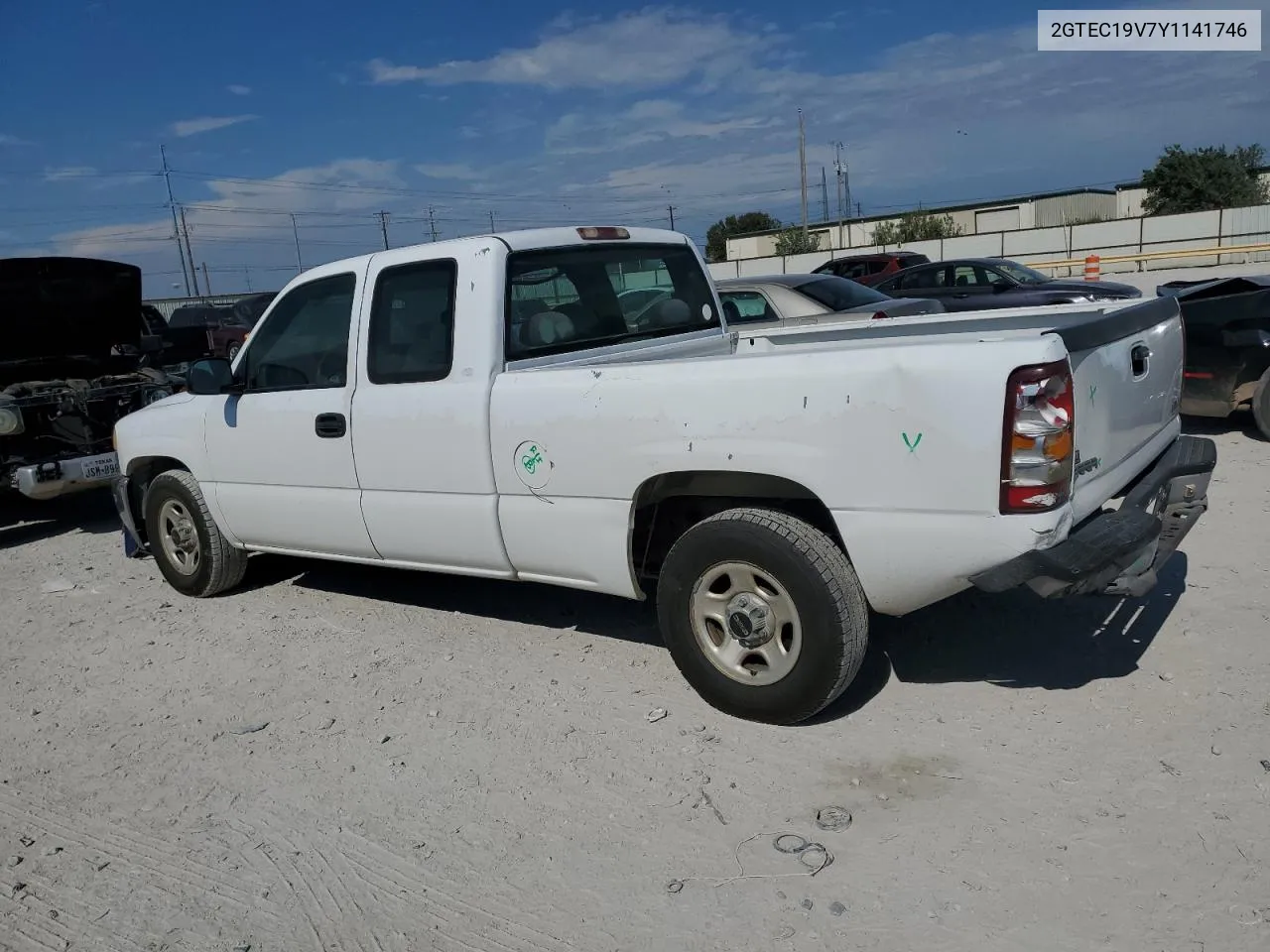 2000 GMC New Sierra C1500 VIN: 2GTEC19V7Y1141746 Lot: 65122224