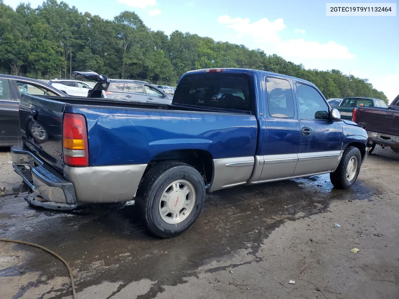 2000 GMC New Sierra C1500 VIN: 2GTEC19T9Y1132464 Lot: 67790084