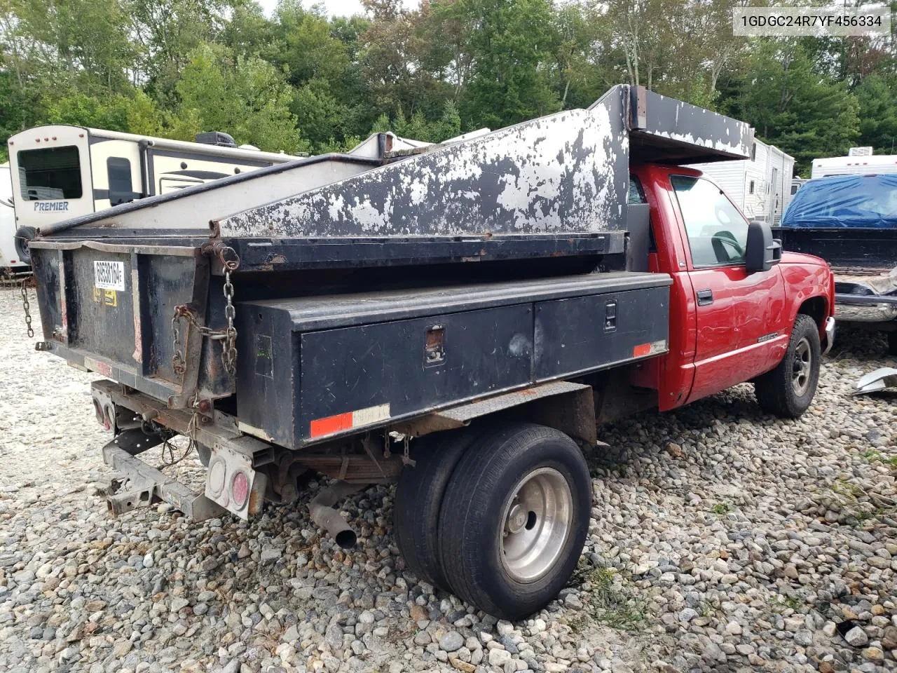 2000 GMC Sierra C2500 VIN: 1GDGC24R7YF456334 Lot: 69538164