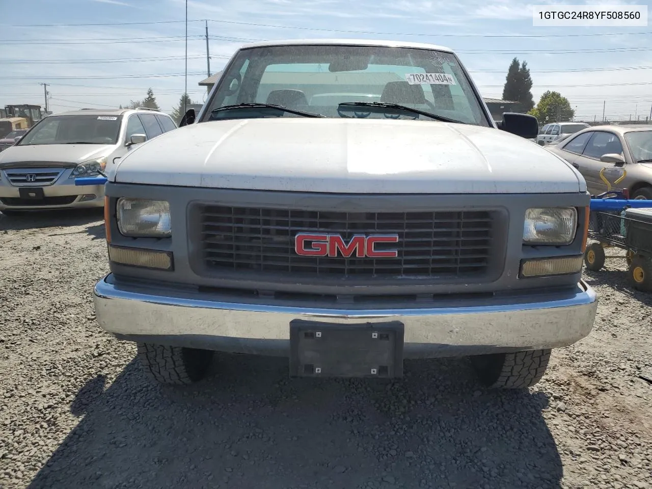 2000 GMC Sierra C2500 VIN: 1GTGC24R8YF508560 Lot: 70241404