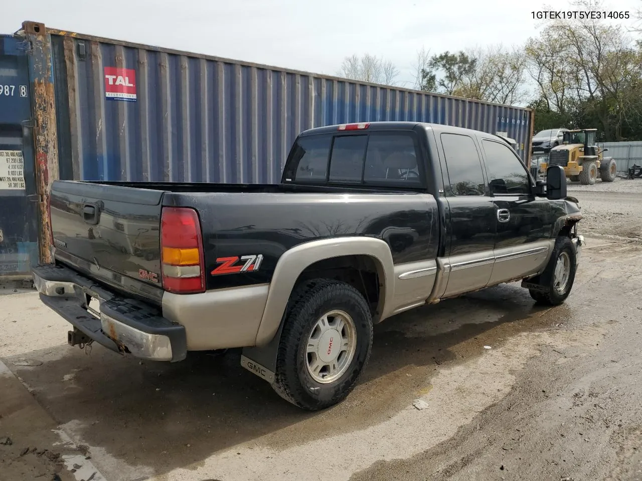 2000 GMC New Sierra K1500 VIN: 1GTEK19T5YE314065 Lot: 75393644