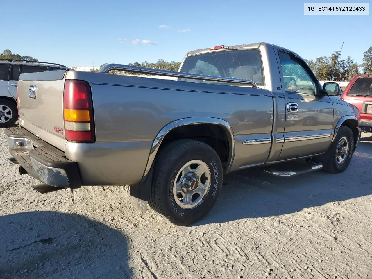 2000 GMC New Sierra C1500 VIN: 1GTEC14T6YZ120433 Lot: 75794374