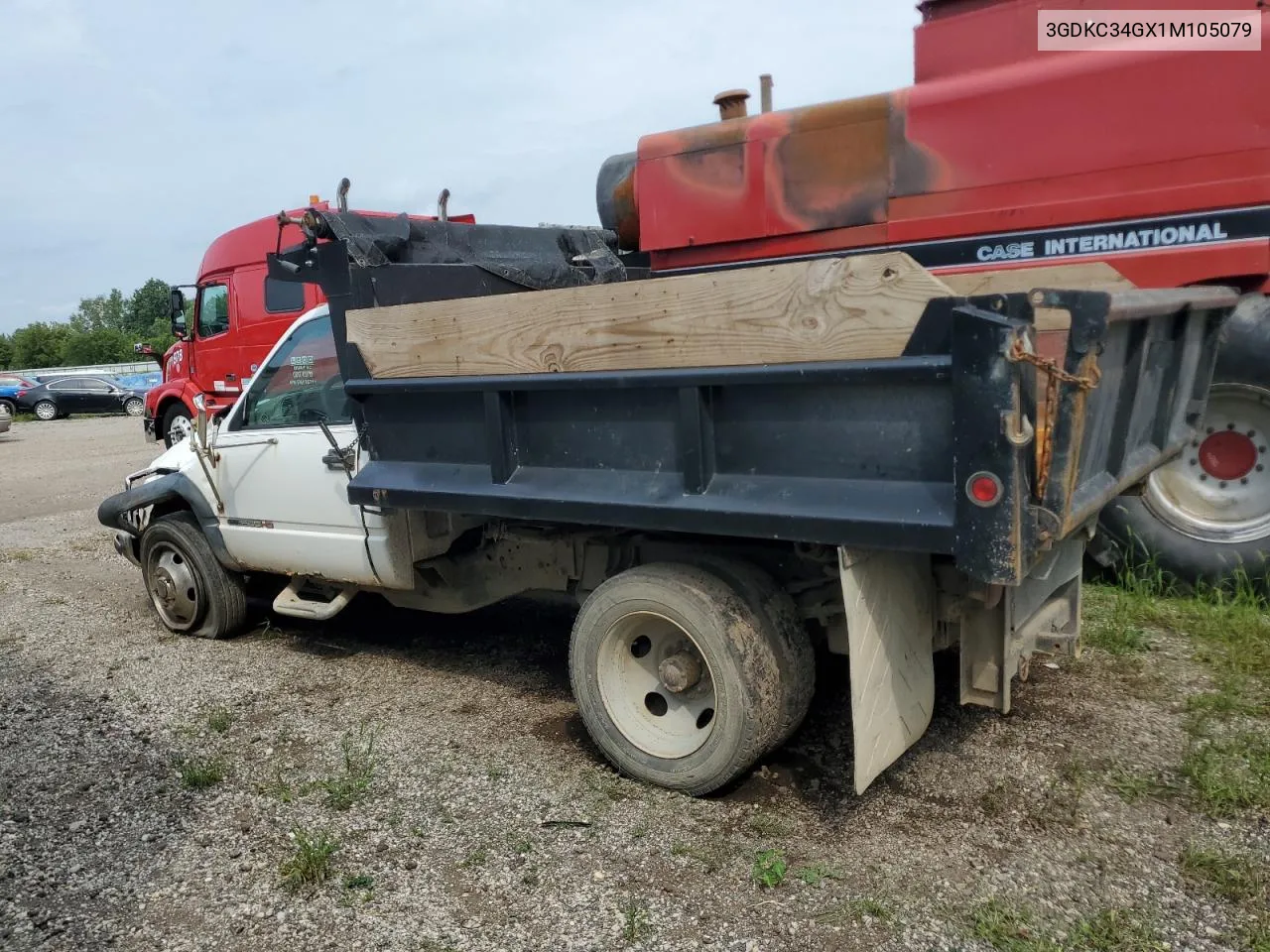 2001 GMC Sierra C3500 Heavy Duty VIN: 3GDKC34GX1M105079 Lot: 67796174