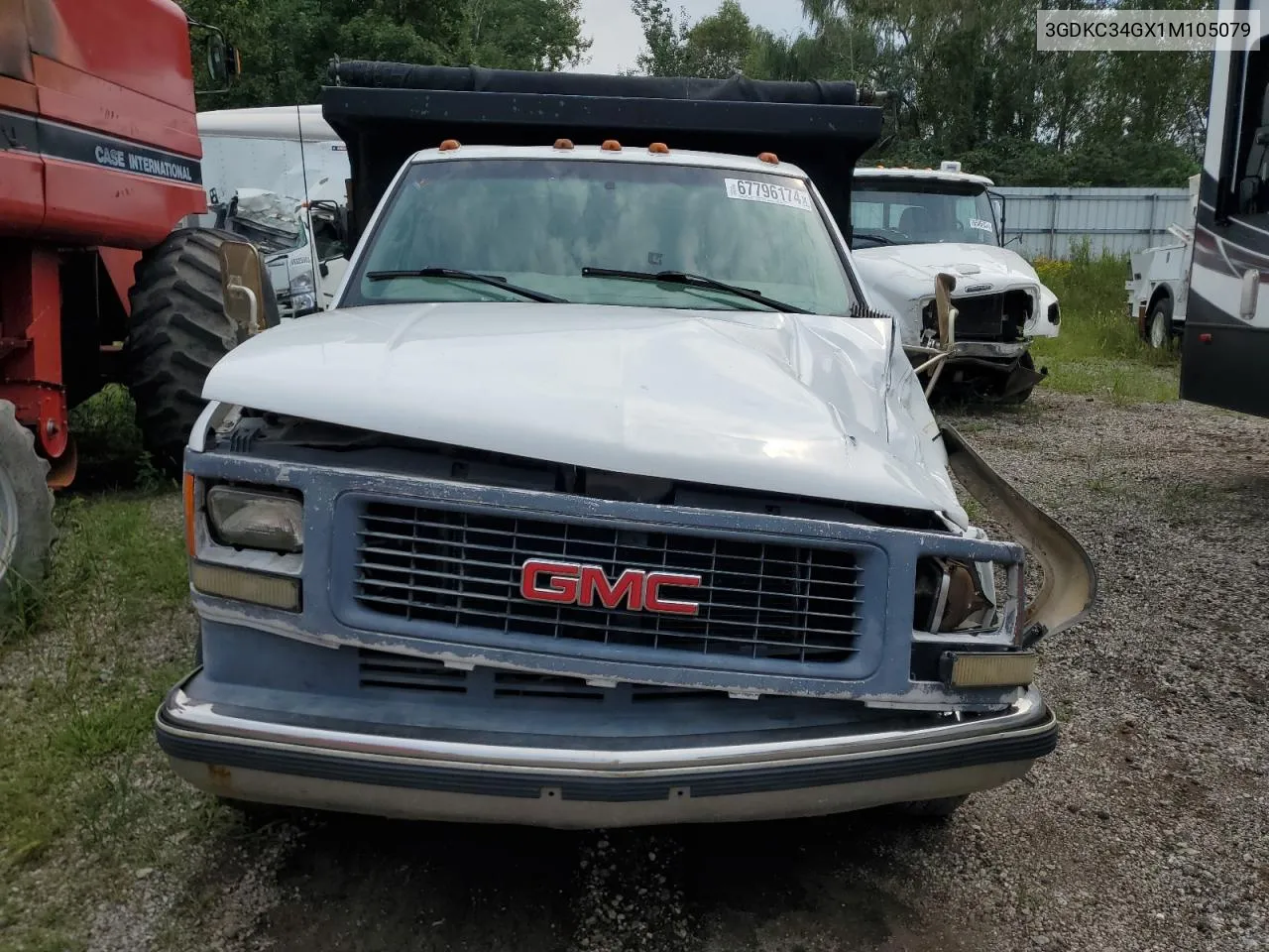 2001 GMC Sierra C3500 Heavy Duty VIN: 3GDKC34GX1M105079 Lot: 67796174