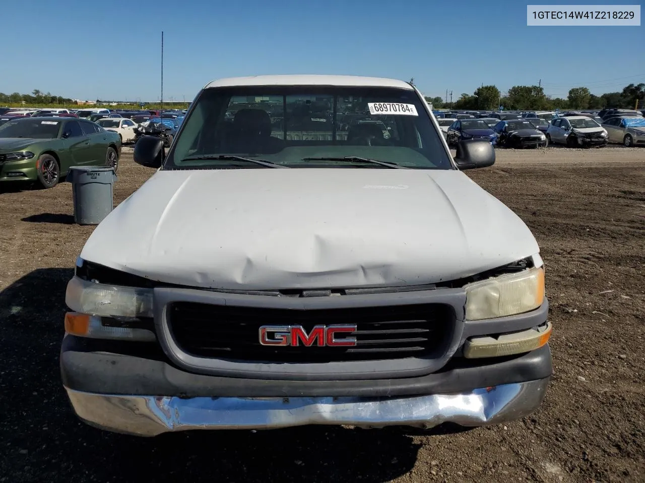 2001 GMC New Sierra C1500 VIN: 1GTEC14W41Z218229 Lot: 68970784