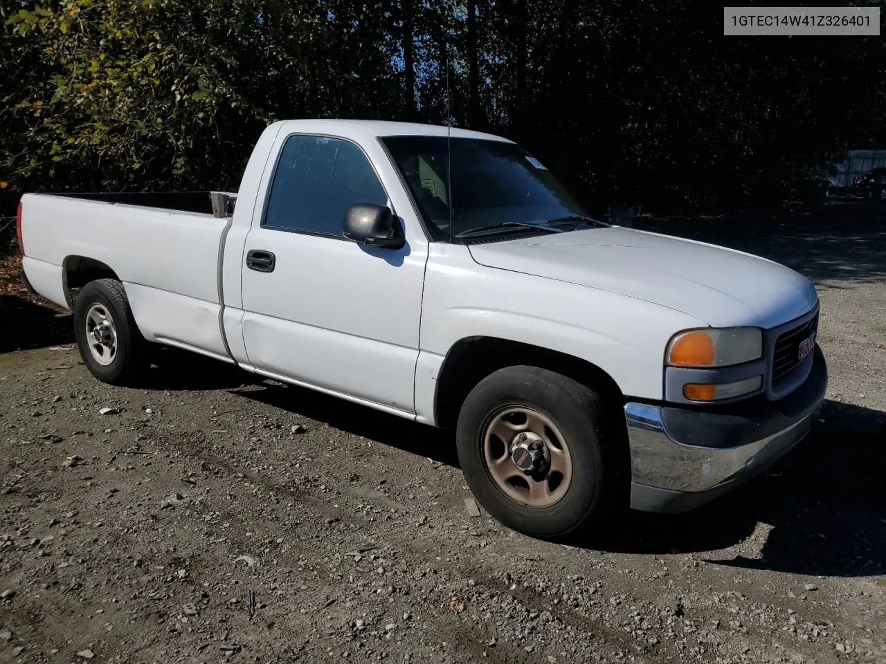 2001 GMC New Sierra C1500 VIN: 1GTEC14W41Z326401 Lot: 69345004