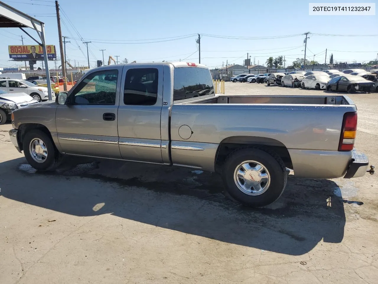 2001 GMC New Sierra C1500 VIN: 2GTEC19T411232347 Lot: 70289814