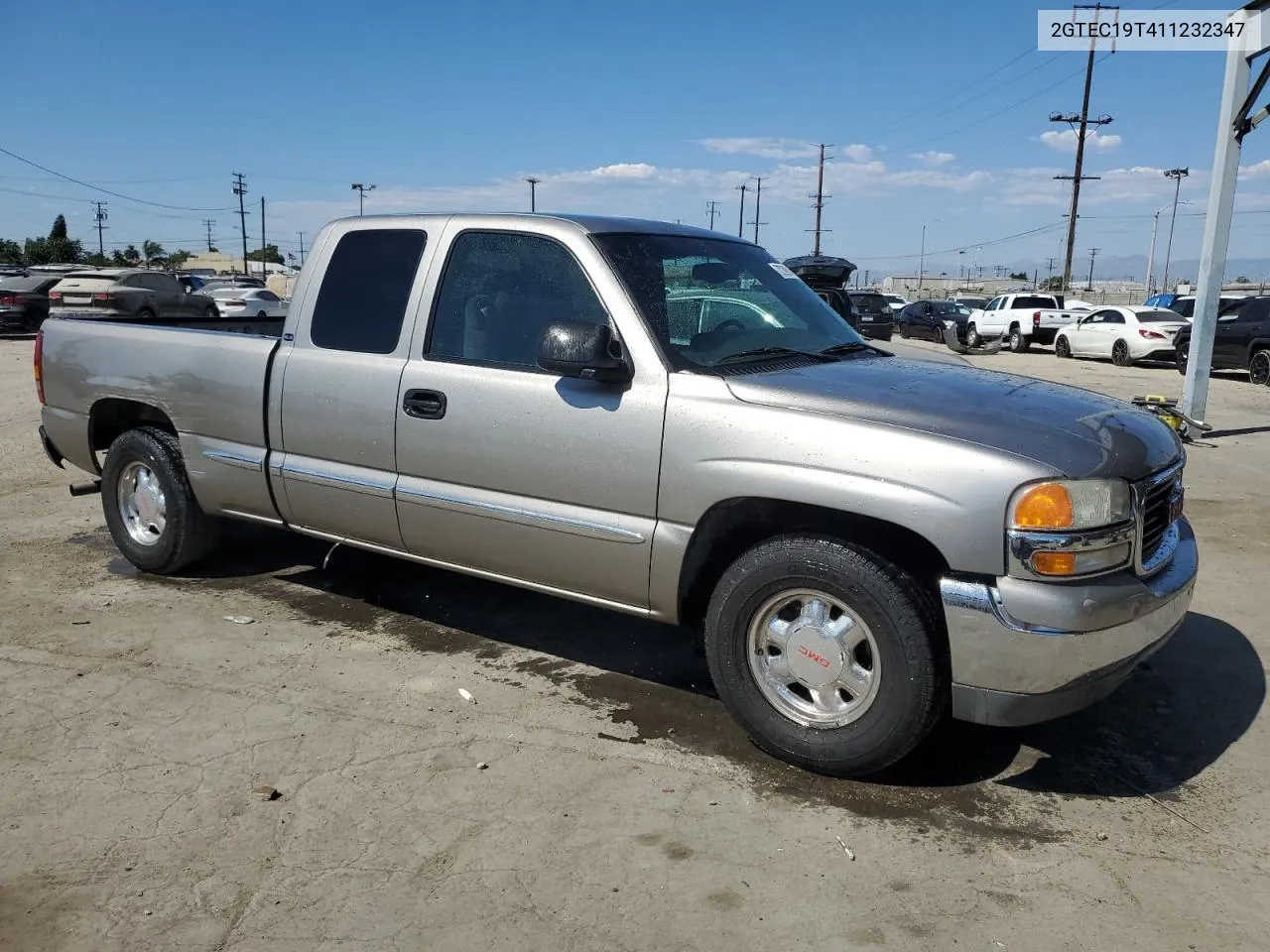 2001 GMC New Sierra C1500 VIN: 2GTEC19T411232347 Lot: 70289814