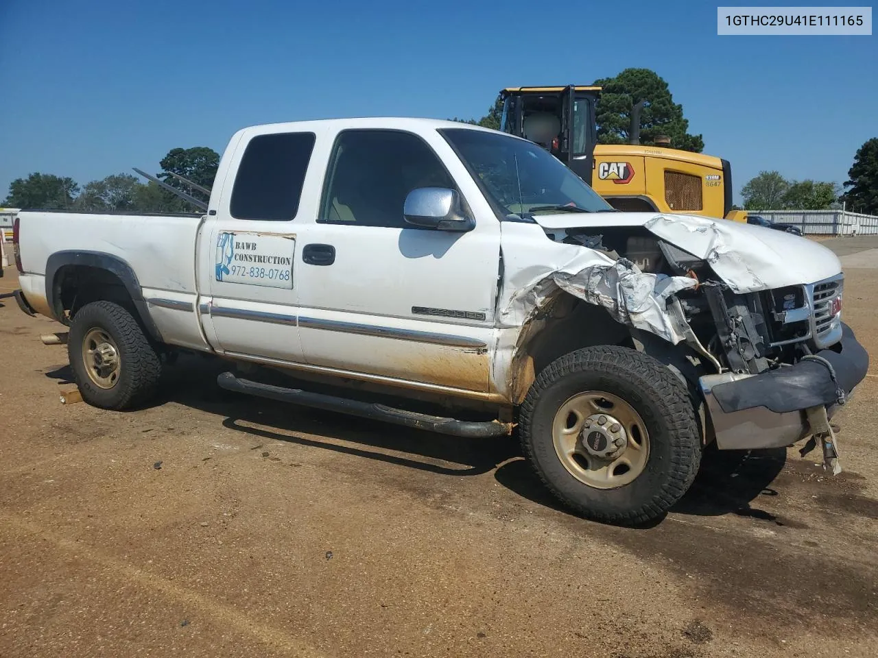 2001 GMC Sierra C2500 Heavy Duty VIN: 1GTHC29U41E111165 Lot: 70769604