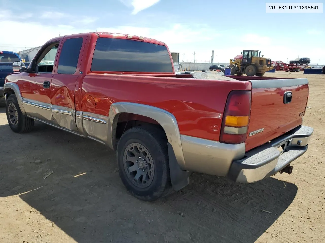 2001 GMC New Sierra K1500 VIN: 2GTEK19T311398541 Lot: 71042074