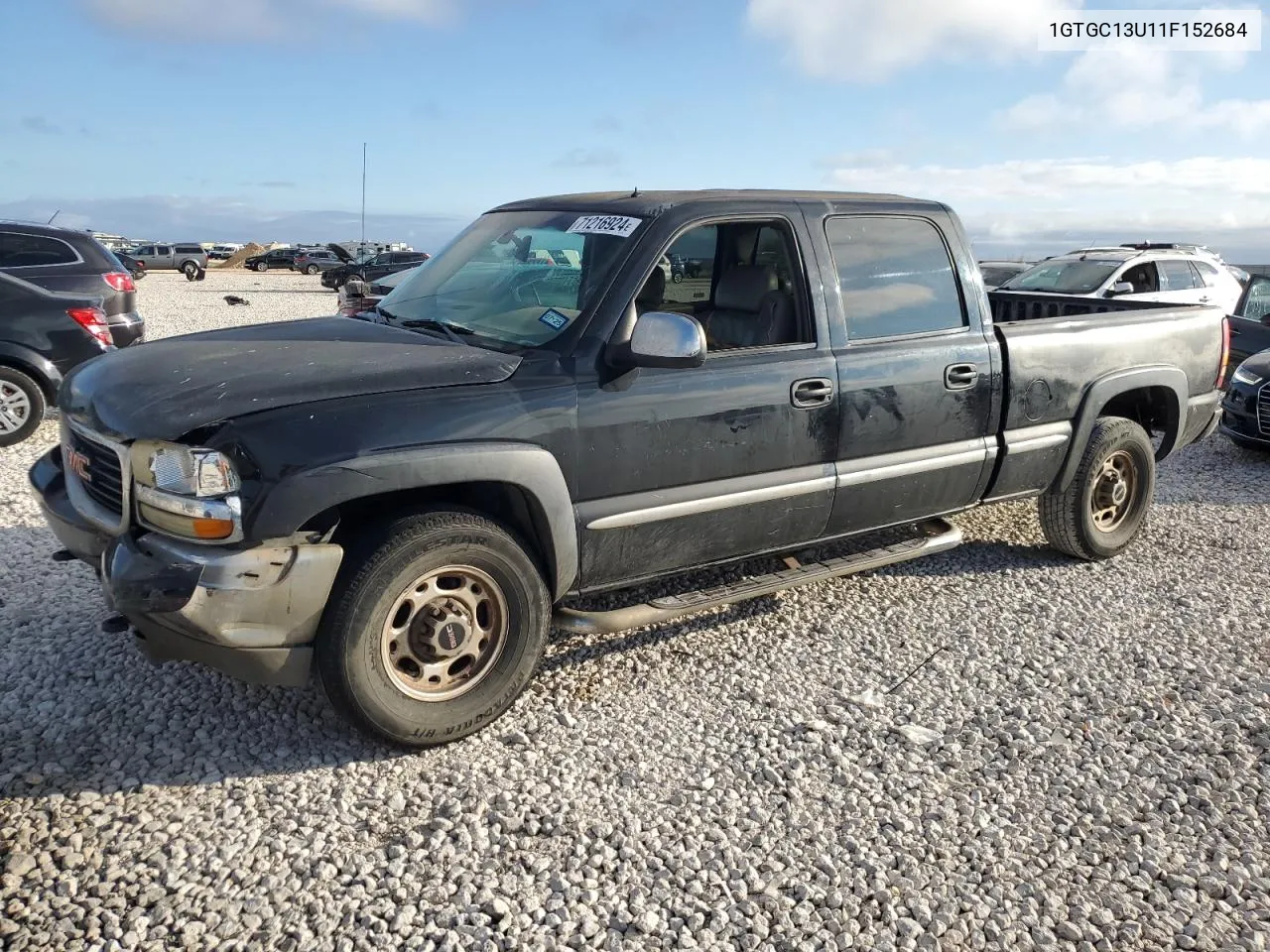 2001 GMC Sierra C1500 Heavy Duty VIN: 1GTGC13U11F152684 Lot: 71216924