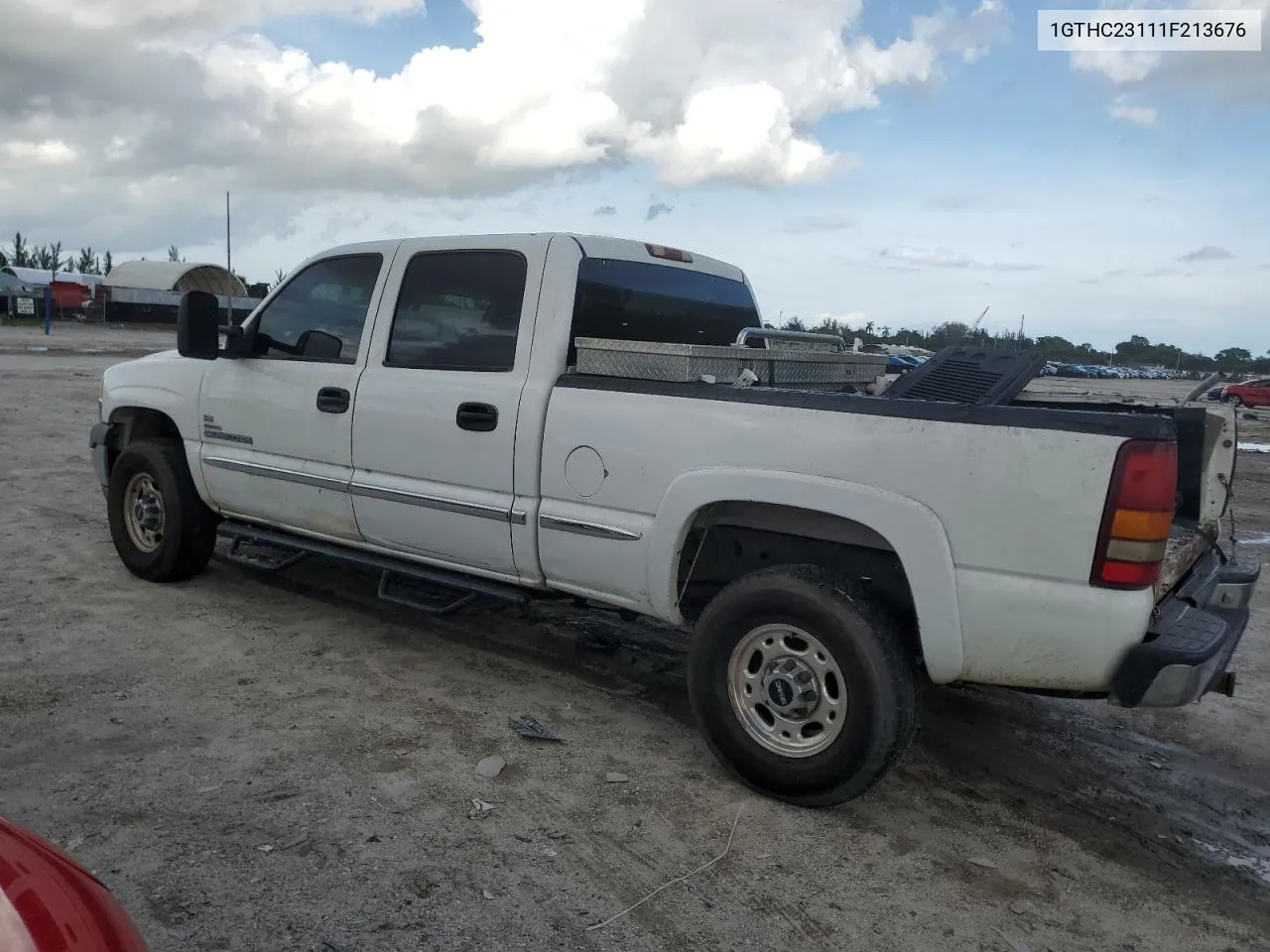 2001 GMC Sierra C2500 Heavy Duty VIN: 1GTHC23111F213676 Lot: 71483834