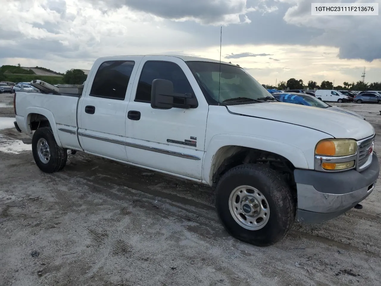 2001 GMC Sierra C2500 Heavy Duty VIN: 1GTHC23111F213676 Lot: 71483834